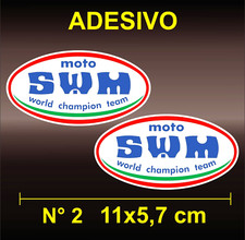 Adesivi Sticker SWM | HONDA DUCATI KTM SUZUKI KAWASAKI APRILIA GUZZI MV BENELLI
