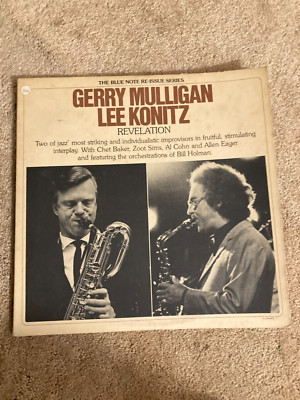 Lee Konitz / Gerry Mulligan Quartet - Revelation VINYL 2xLP Blue Note VG+/VG