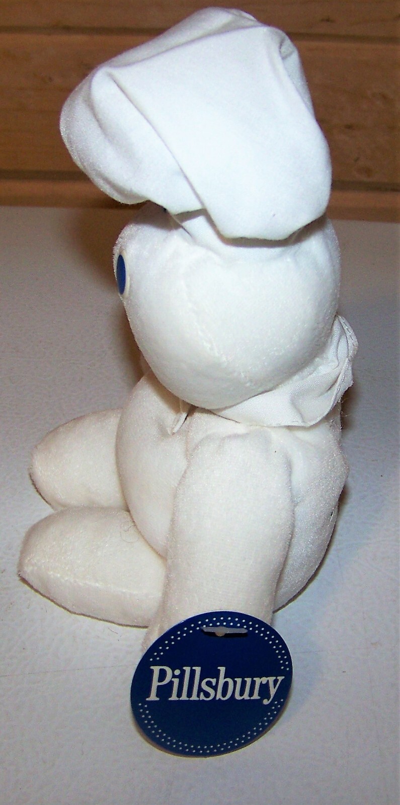 Pillsbury Doughboy Mini Bean Bag Doll Stuffed Plush Beanie 6” Vintage