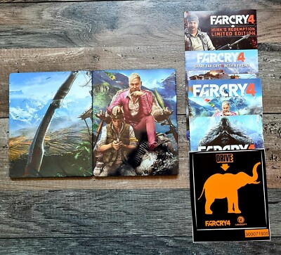 Far Cry 4 Limited Special Steelbook Edition PS4 