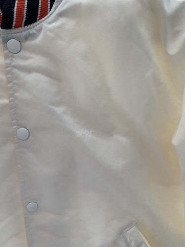 Vintage 80’s Cleveland Browns NFL Bomber Satin Jacket USA MADE Mens S Women M - Bild 5 von 12