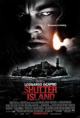 SHUTTER ISLAND Movie POSTER 27x40 Leonardo DiCaprio Mark Ruffalo Ben Kingsley