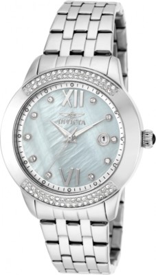INVICTA ANGEL NEW MOTHER OF PEARL SILVER  WATCH Invicta Women main image 3