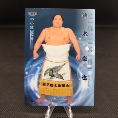 Nishikigi Tetsuya No.09 BBM Sumo Wrestler Trading Card Japan TCG