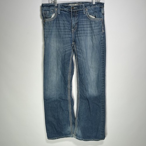 BKE Buckle Tyler Boot Cut Blue Denim 