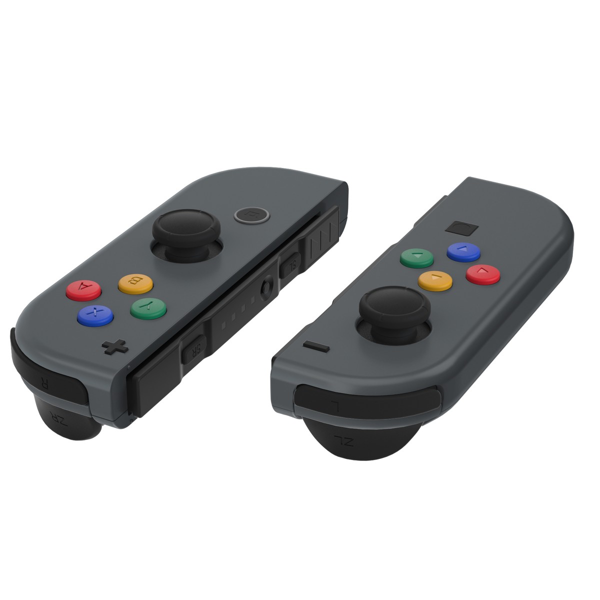 Colorful ABXY Buttons Directions Keys with Tools for Nintendo Switch Joy-Con