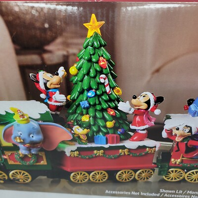 Disney Illuminated & Musical Plug In Holiday Christmas Train