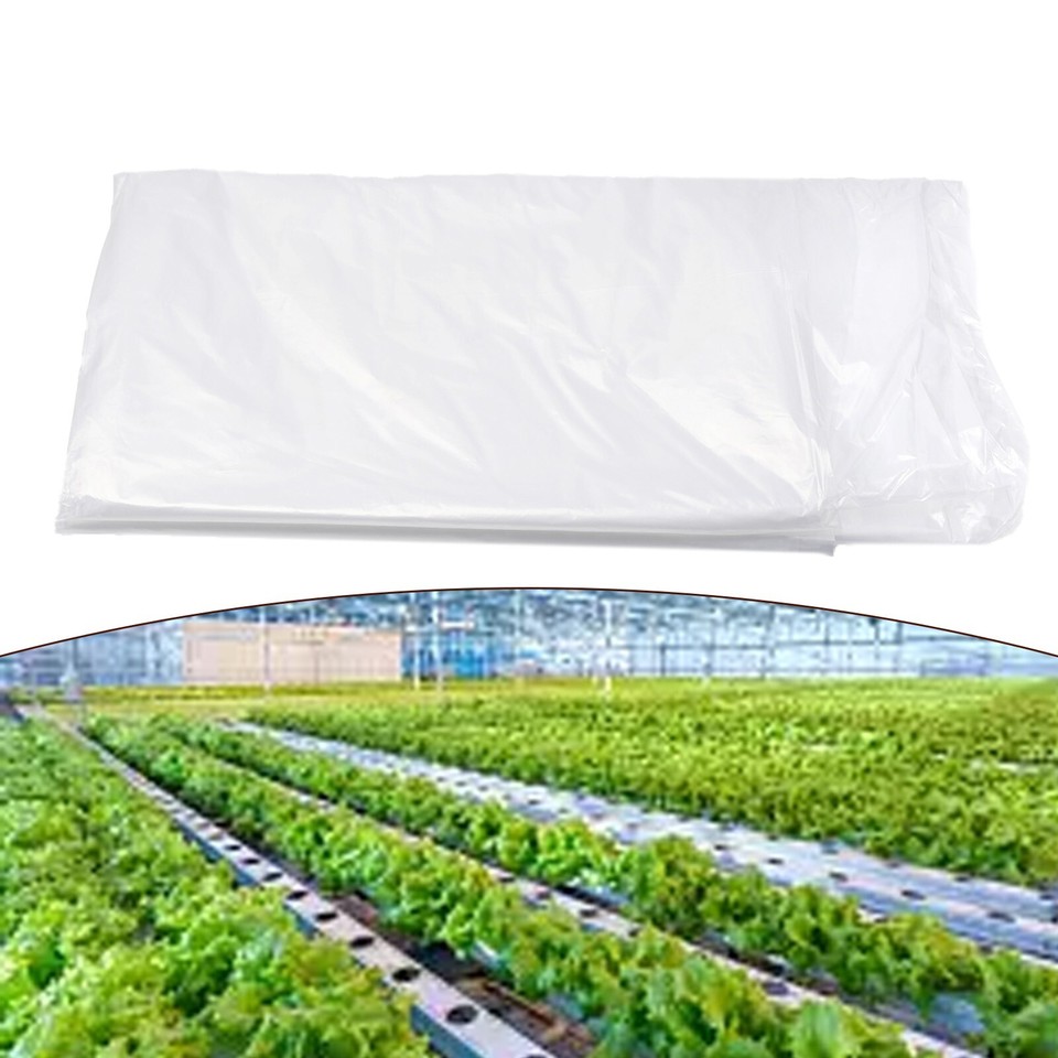 Clear Plastic Hot House Cover for Small Arch Sheds Longer Growing