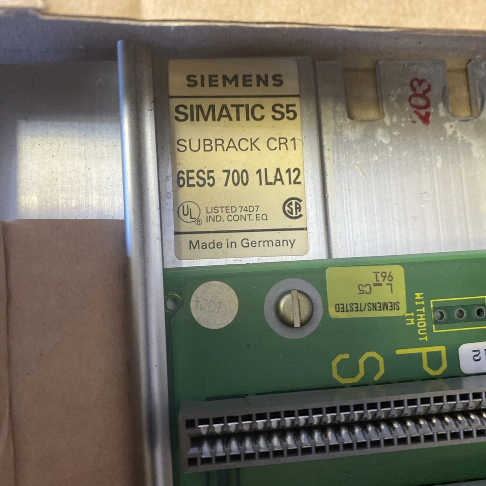 Siemens 6ES5700-1LA12 Rack ID9872 - Image 2 of 4