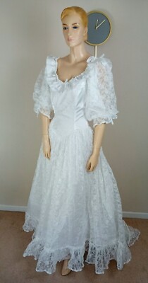 Vintage Ivory Bridal Satin Bow Applique - Tulle Wedding Decor For DIY Crafts