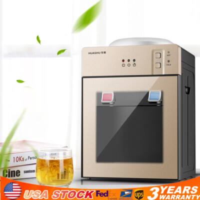 Top Loading Countertop Water Dispenser Hot Cold Water Cooler Drinking Machine