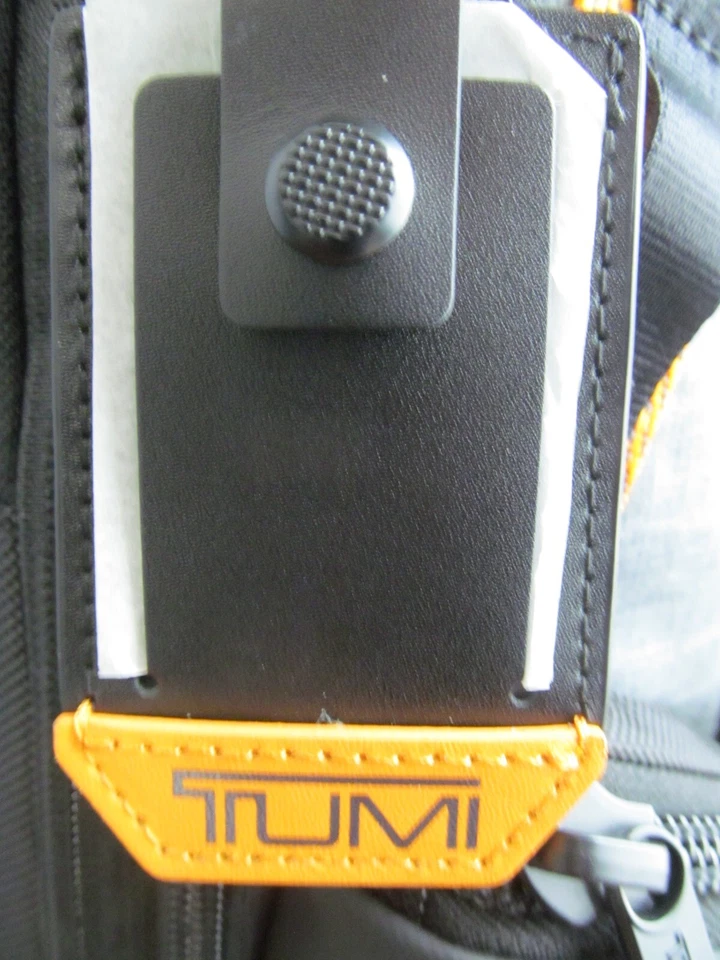 Mochila de navegación TUMI Alpha Bravo, bolsillo para portátil de 15", negra, gris, naranja-nueva con etiquetas Foto 4 de 4