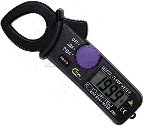 Brand New Kyoritsu 2031 Digital Clamp Meter Ac 200A/20A Tester qs