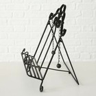 Minluful Vintage Kochbuchständer Aus Gusseisen – Großer Rezepthalter Rot, Für Küche & Homeoffice