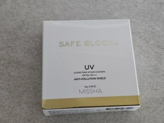 MISSHA Safe Block RX Cover Tone-Up Sun Cushion SPF50+ PA++++ – Flawless Glow - Image 2 of 4