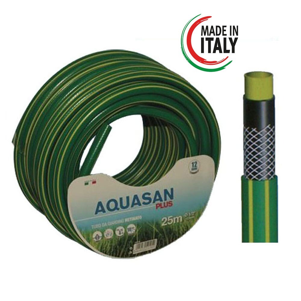 Tubo Giardino Aquasan Plus 1 Pollice 25mm 50mt | Irrigazione Professionale