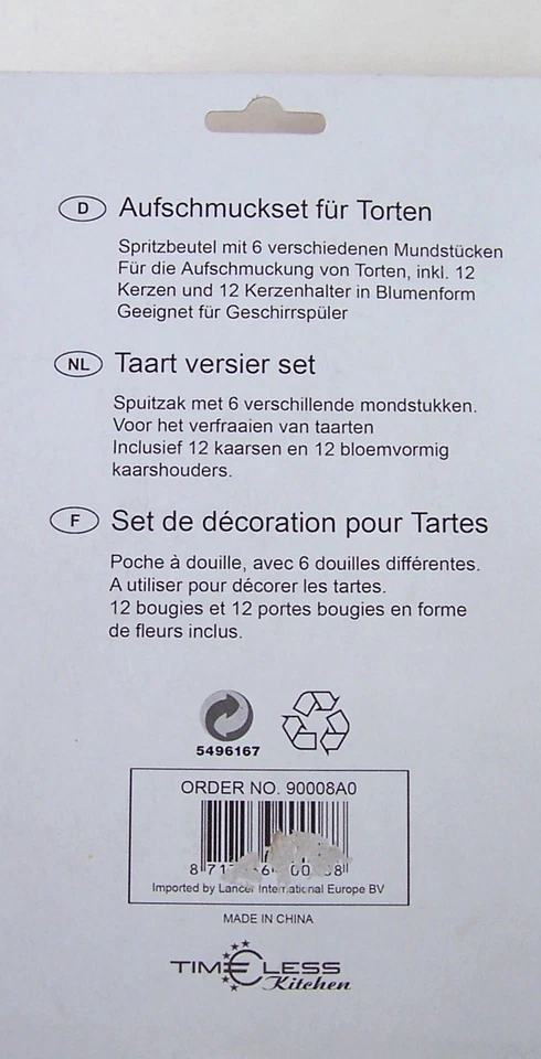 Kuchendekorationswerkzeuge, Modellierset - Zuckerkunst, Torten-Set -3 3er SET - Bild 3 von 4