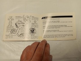 NES-Tecmo Rygar (Nintendo Entertainment System) SOLO MANUAL + BOLSA PROTECTORA 