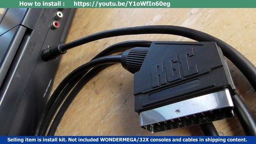 Assembly kit WONDERMEGA RG-M2 RGB compatible w/ Sega Genesis 2 Mega Drive 2 32X - Picture 10 of 11