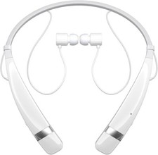 OPEN-BOX LG Tone Platinum HBS-760 Headphones Headset earbuds Bluetooth White