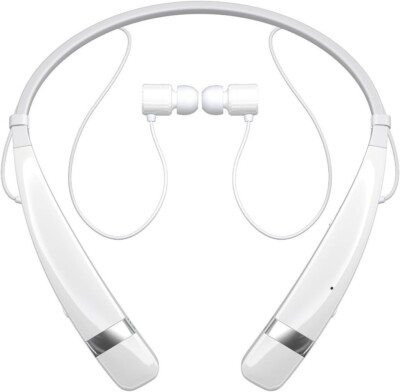 OPEN-BOX LG Tone Platinum HBS-760 Headphones Headset earbuds Bluetooth White