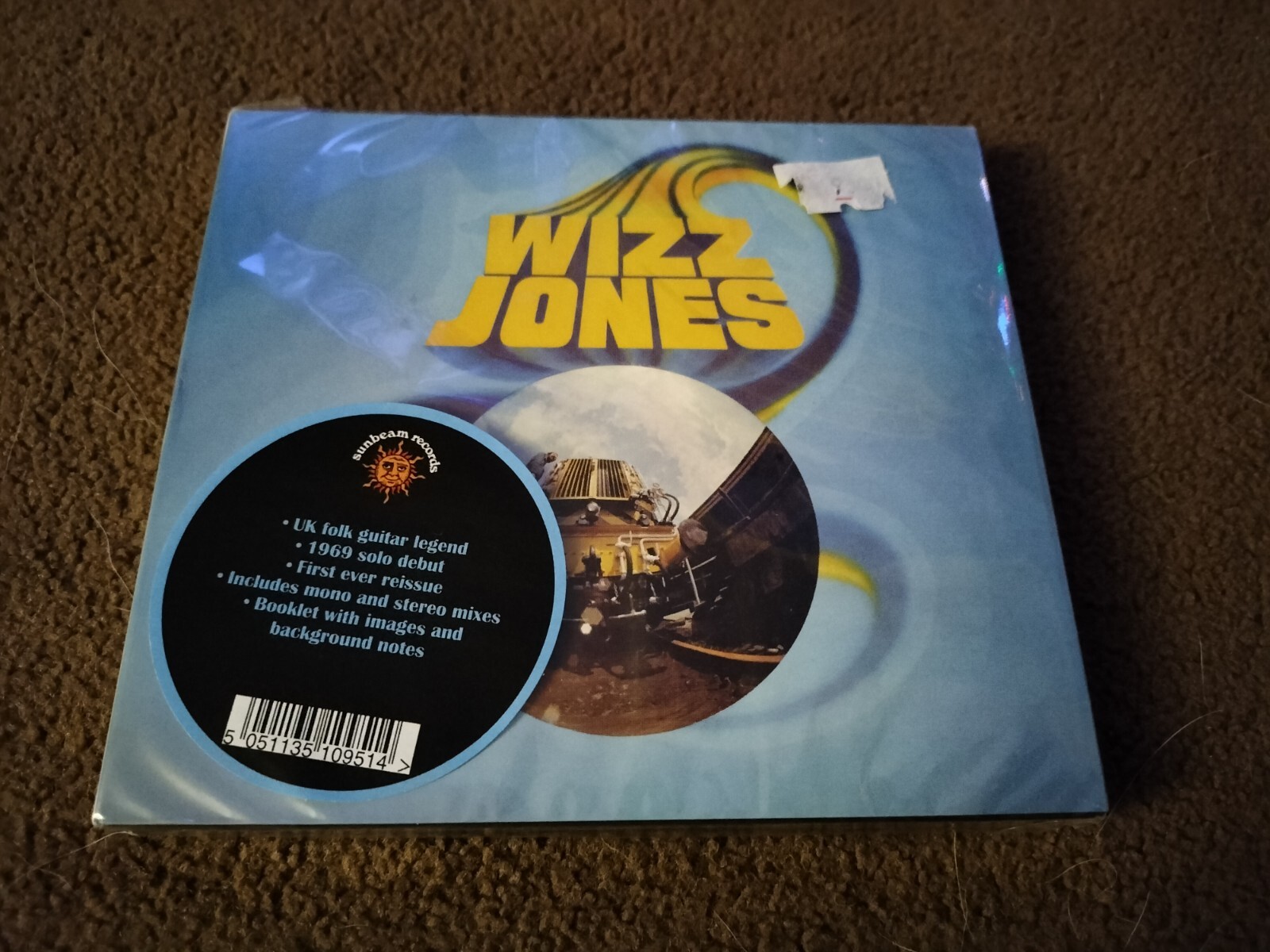 Wizz Jones - Wizz Jones - CD X 2 (2020) *NEW SEALED* Folk Blues 1969