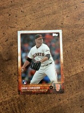 2015 Topps #535  Erik Cordier, Giants rookie  nm