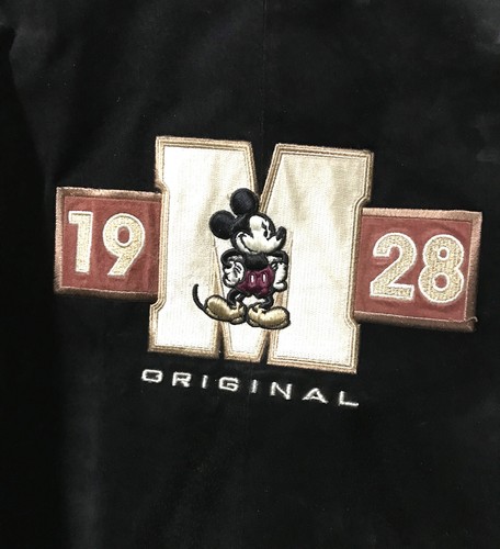 Vintage men's suede Mickey Mouse Jacket size large - Picture 10 of 10