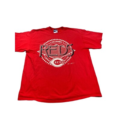 Bike Athletic T-Shirt Men's XL Red MLB Cincinnati Reds Baseball Home Run 
