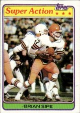 1981 Topps #486 Brian Sipe Cleveland Browns
