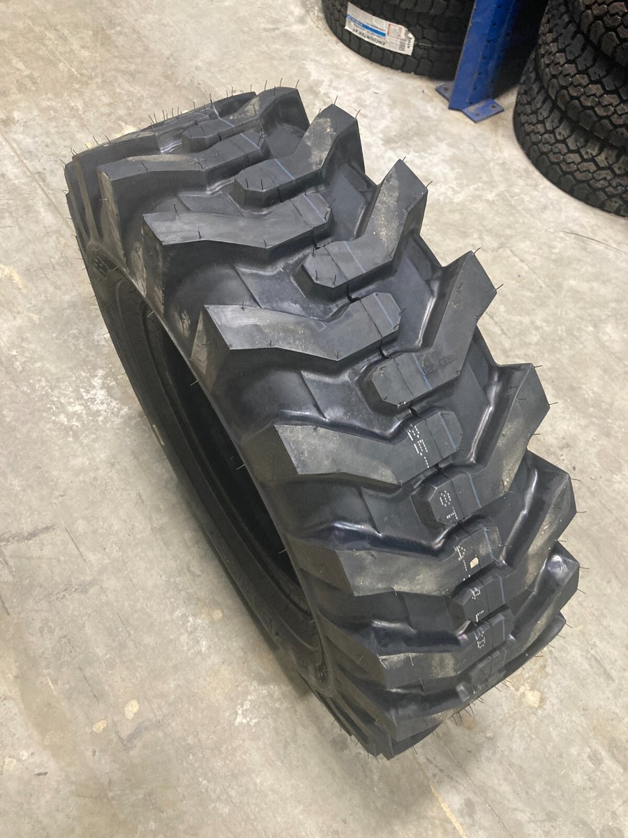 2 New Tires 12.50 80 18 Samson R4 Backhoe Front 14 Ply Tubeless