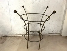 22" Tall Bella Wrought Iron Topiary Tomato Cage and Flower Trellis