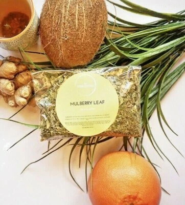 RETURN TO NATURAL Mulberry Leaf White Dried Herb Tea High A Grade Quality Grown In Nature 5G-1KG