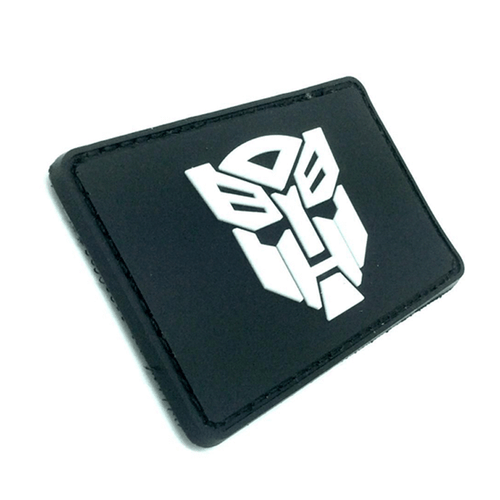 Righteous Robot fighter Autobots US ARMY BADGE 3D PVC RUBBER PATCH - Picture 5 of 6