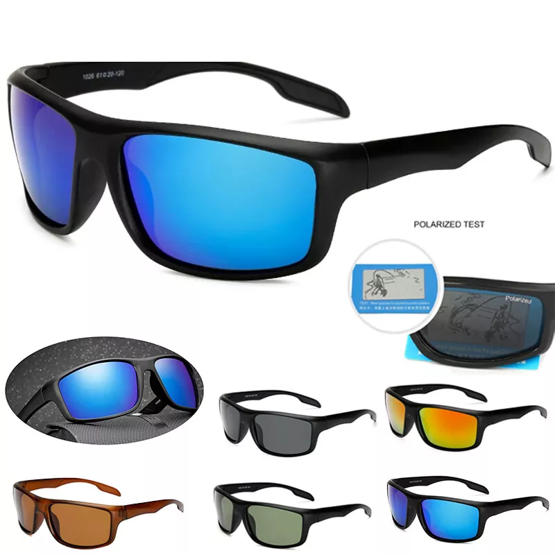 Polarized Sports Sunglasses Driving Glasses Hard Unbreakable Frame Driving  Men