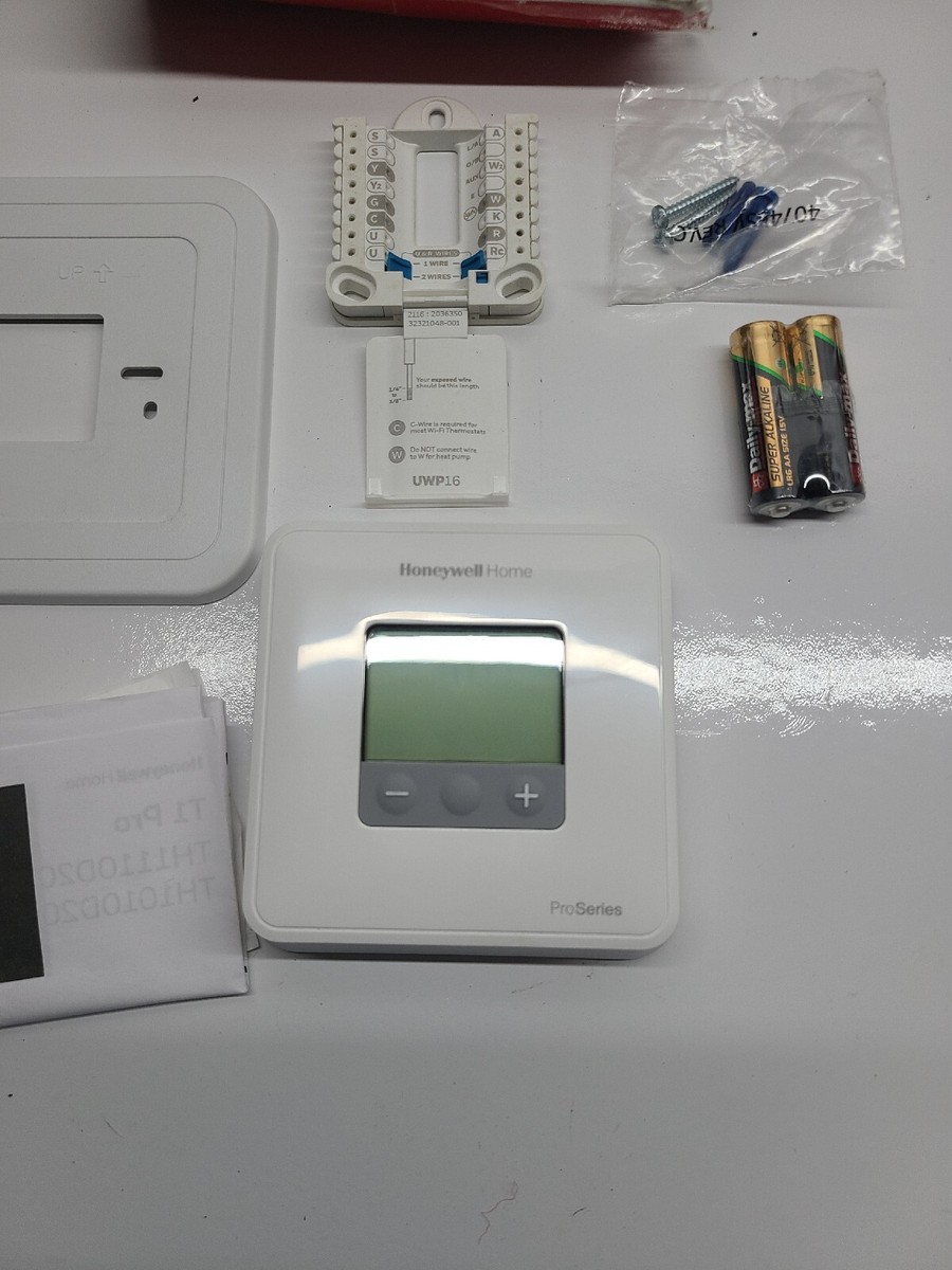 Honeywell TH1110D2009 T1 Pro Non Programmable Thermostat 1H/1C Heat Pump |  eBay