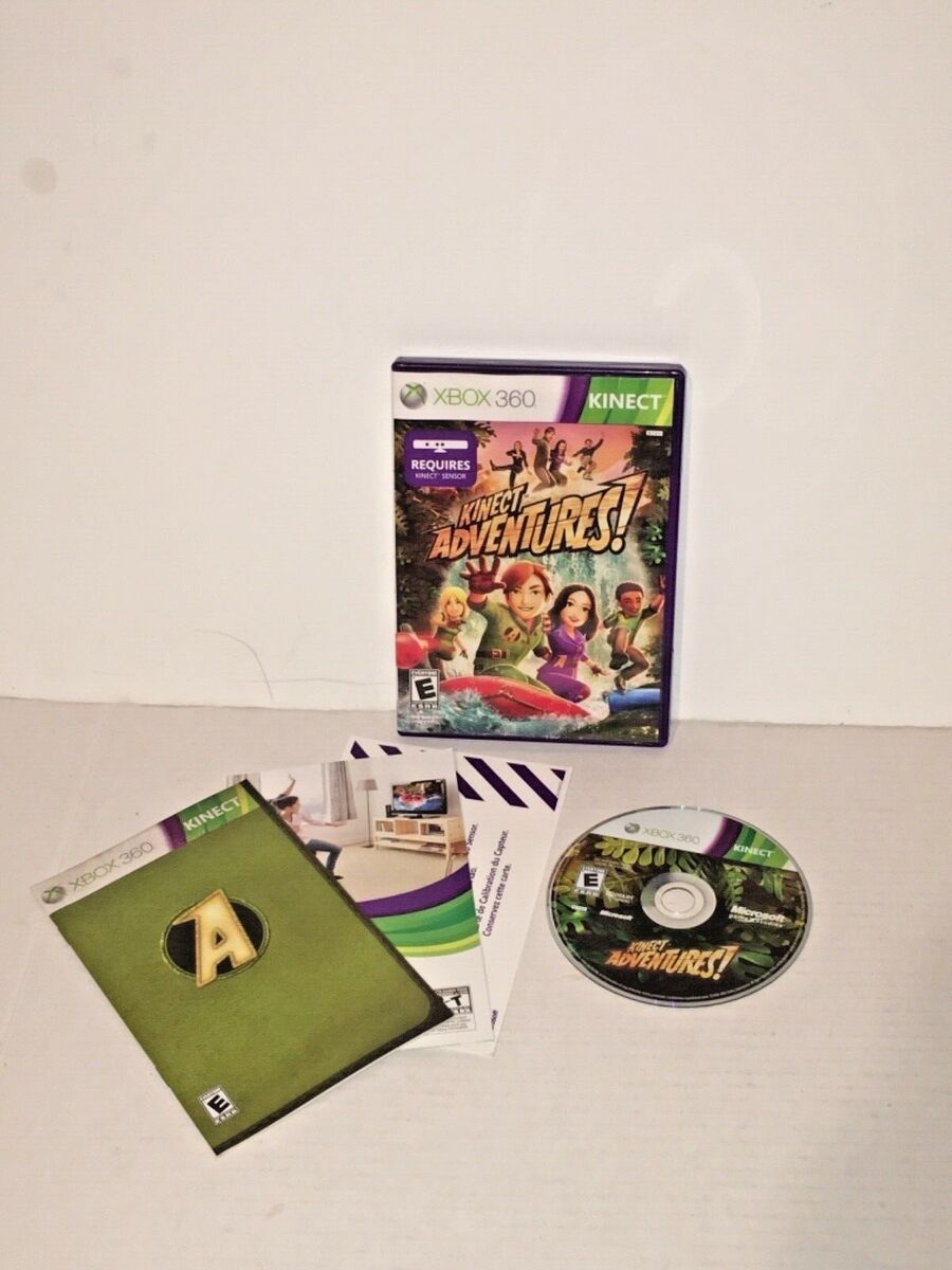 LOT OF 6 XBOX 360 KINECT GAMES-Some Manuals Included