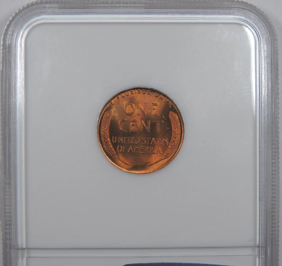 1945 1C NGC MS 67 RD Lincoln Wheat Cent [003] - Image 4 of 4