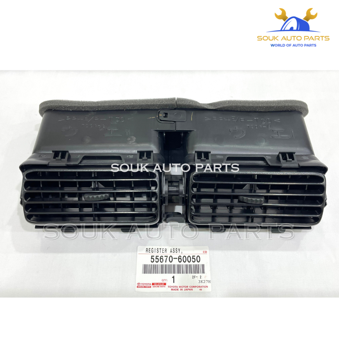 55670-60050 Genuine Toyota REGISTER ASSY, INSTRUMENT PANEL, CENTER