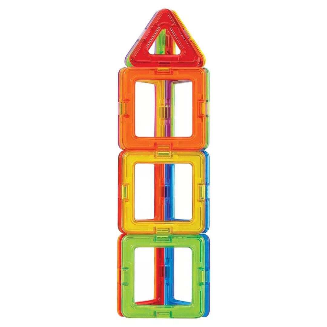 Magformers 713019 Accessory Set - Scatola Rettangoli Magnetici, 12 Pezzi, Compatibili Con Altri Set - 4