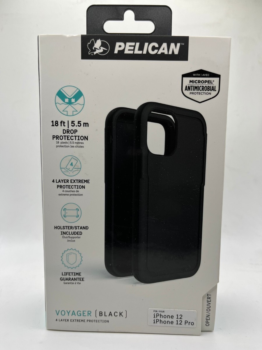 Pelican Voyager Series Case With Holster for iPhone 12 and iPhone