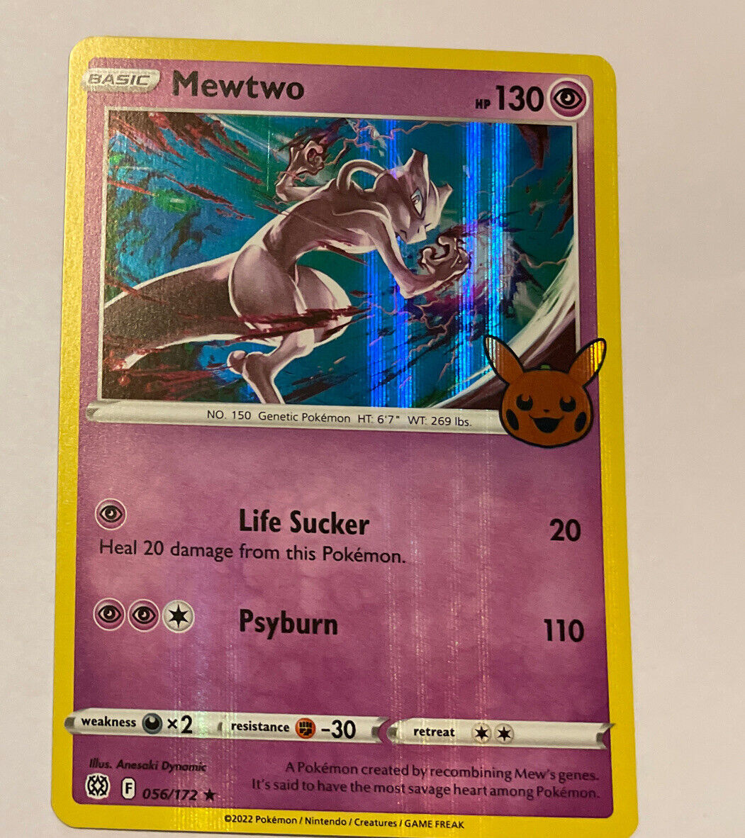 Mewtwo - 056/172 Holo Rare - Pokemon Halloween Set – JAB Games13