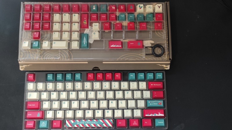 Christmas Keycaps 129 Keys Cherry Profile PBT DYE-SUB Keycap