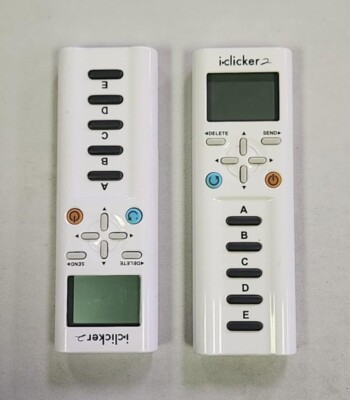 I Clicker Remote iClicker 2 Student Classroom Response System Remote- pair - untested ...