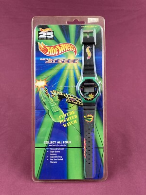Vintage Hot Wheels 25th Anniversay Digital Wrist Watch Battle