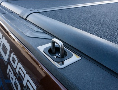 BullRing SS Flush Fit Retractable Tie Down Anchors For 2009-2023 Dodge/ Toyota - Picture 5 of 10