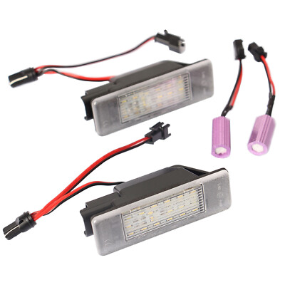 für Peugeot Expert Tepee VF3V LED Kennzeichenbeleuchtung Kennzeichenleuchte