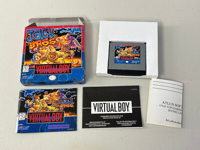 Jack Bros. (Nintendo Virtual Boy) Complete Authentic | eBay