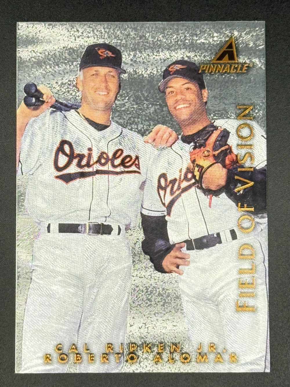 1998 Pinnacle Field of Vision Museum Collection Cal Ripken Roberto Alomar #PP86