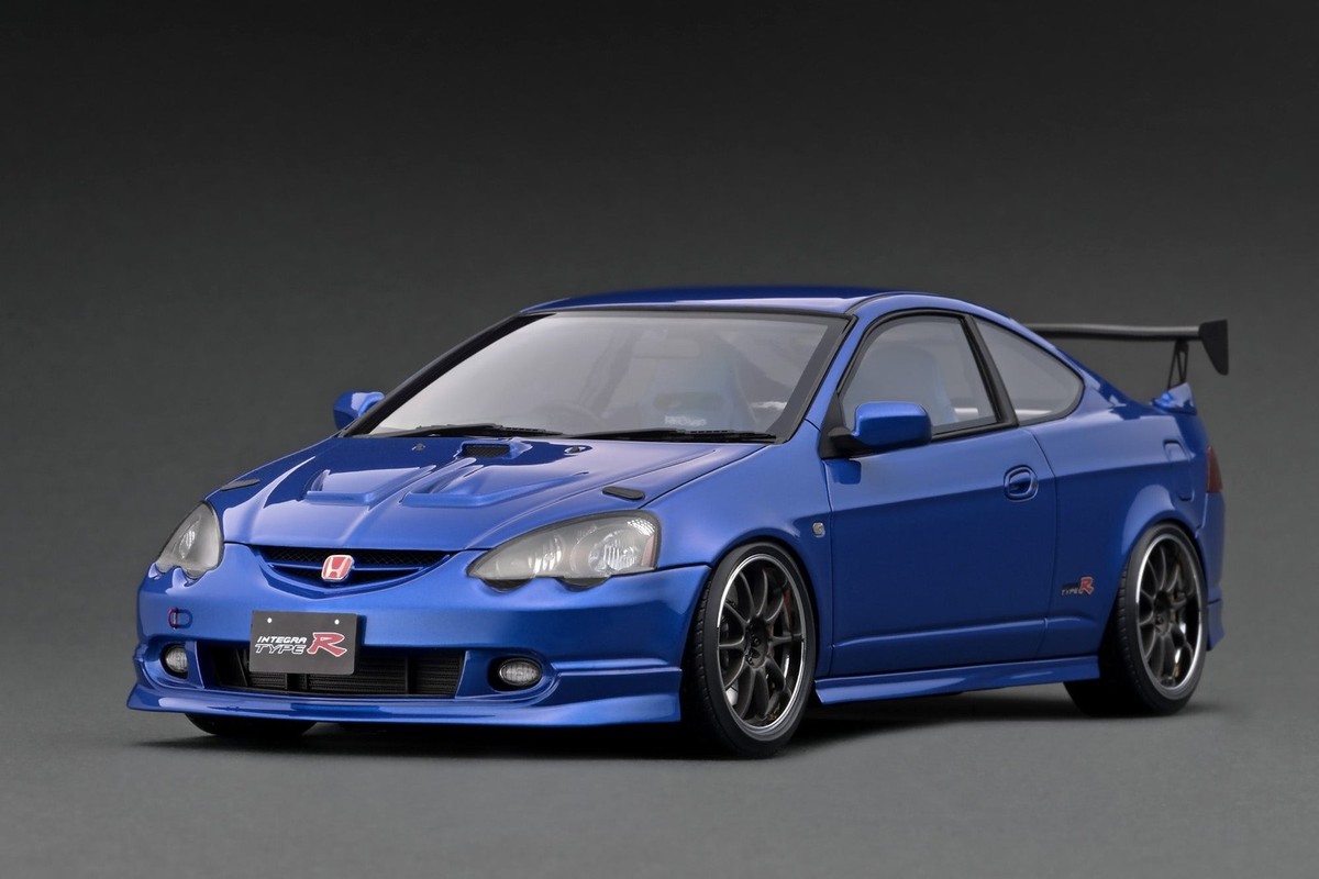 ignition model IG3326 1/18 Honda INTEGRA DC5 TYPE R Blue Metallic